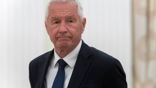 Thorbjorn Jagland, el secretario general del Consejo - Sputnik Mundo