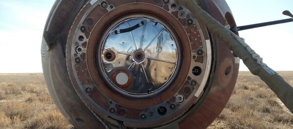 La cápsula de la nave espacial Soyuz MS-10 - Sputnik Mundo