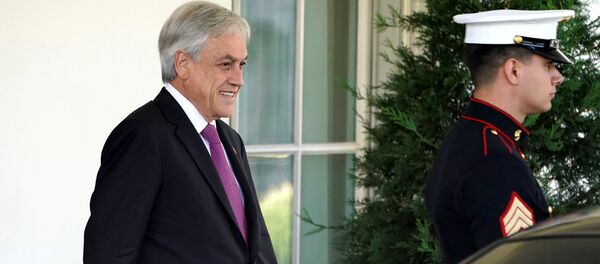 Sebastián Piñera, presidente de Chile - Sputnik Mundo