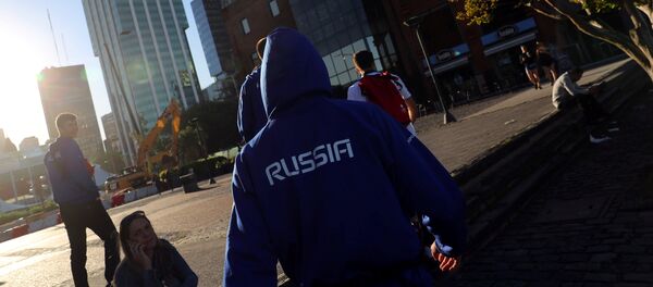 Miembro de la delegación rusa en  los Juegos Olímpicos de la Juventud en Argentina - Sputnik Mundo