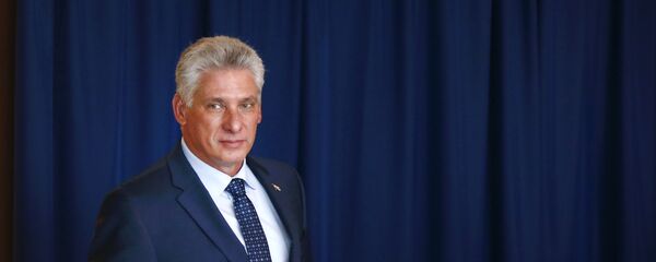 Miguel Díaz-Canel, presidente de Cuba - Sputnik Mundo