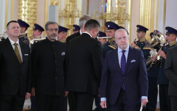 Fernando Valderrama Pareja, nuevo embajador de España en Rusia, en el Kremlin Fernando Valderrama Pareja, nuevo embajador de España en Rusia, en el Kremlin - Sputnik Mundo