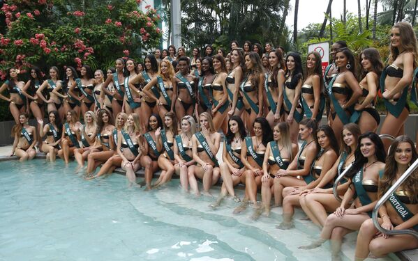 Miss Tierra 2018: las aspirantes al título irradian belleza - Sputnik Mundo