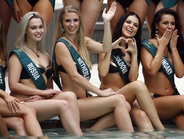 Miss Tierra 2018: las aspirantes al título irradian belleza - Sputnik Mundo