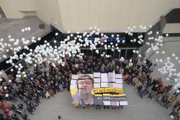 Campaña a favor de liberación del periodista Kiril Vishinski (archivo) Campaña a favor de liberación del periodista Kiril Vishinski (archivo) - Sputnik Mundo