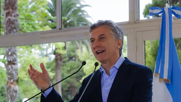 Mauricio Macri, el presidente argentino - Sputnik Mundo