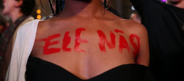 Protesta contra Bolsonaro en Brasil - Sputnik Mundo