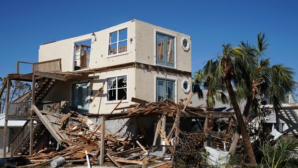 Consecuencias del huracán Michael en Florida - Sputnik Mundo