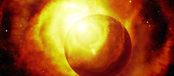 Explosión y un planeta - Sputnik Mundo