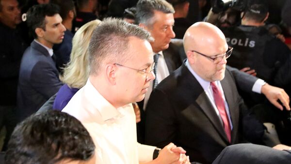 Andrew Brunson, pastor estadounidense - Sputnik Mundo