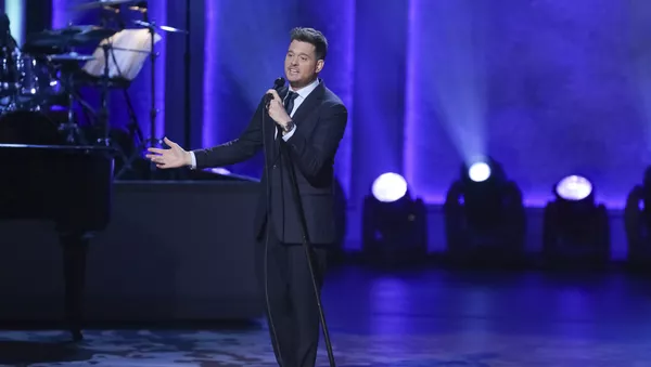 El cantante Michael Bublé - Sputnik Mundo