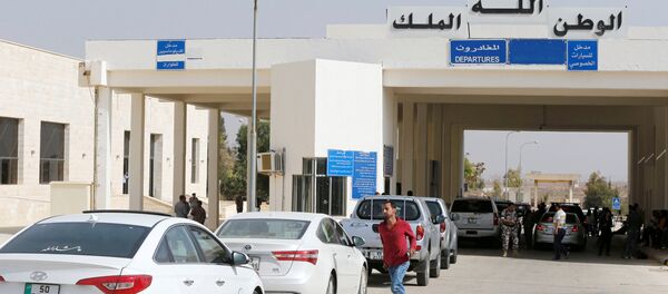 La frontera entre Siria y Jordania - Sputnik Mundo