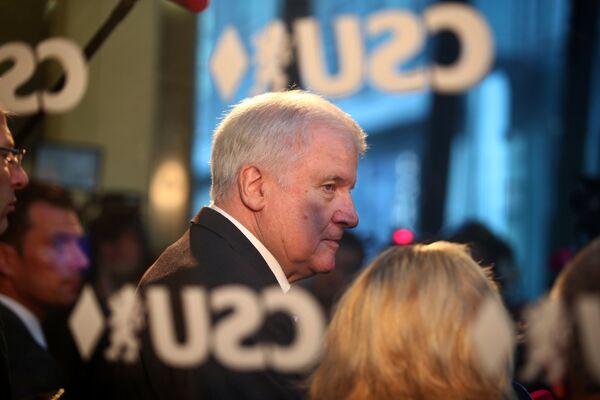 Horst Seehofer, ministro del Interior federal de Alemania y líder de la Unión Social Cristiana (CSU)  - Sputnik Mundo