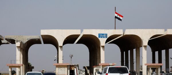 El paso de Nasib en la frontera entre Siria y Jordania - Sputnik Mundo