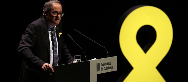 Quim Torra, presidente de la Generalitat de Cataluña - Sputnik Mundo