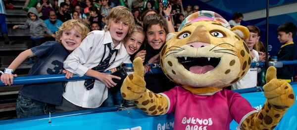El #Pandi, mascota de los Juegos Olimpicos de la Juventud, Buenos Aires 2018 - Sputnik Mundo