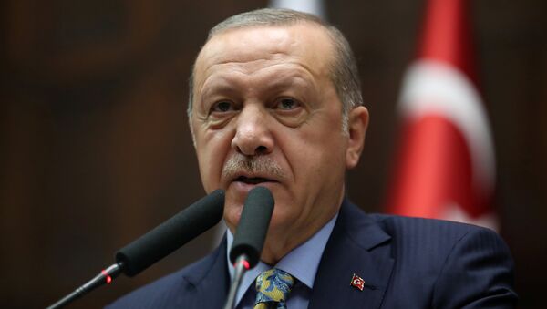 Recep Tayyip Erdogan, presidente de Turquía (archivo) - Sputnik Mundo