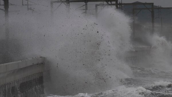 La tormenta Callum en Escocia - Sputnik Mundo