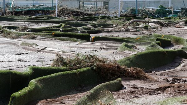 Las inundaciones en Mallorca, España - Sputnik Mundo