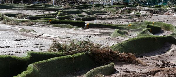 Las inundaciones en Mallorca, España - Sputnik Mundo