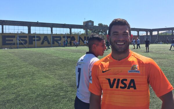 Ezequiel Baraja, trabaja para la Fundación Espartanos como coordinador deportivo - Sputnik Mundo