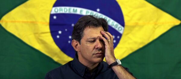 Fernando Haddad, candidato presidencial brasileño - Sputnik Mundo