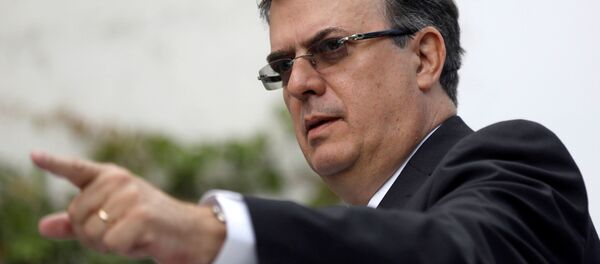 Marcelo Ebrard, jefe de la diplomacia del presidente electo mexicano Andrés Manuel López Obrador - Sputnik Mundo