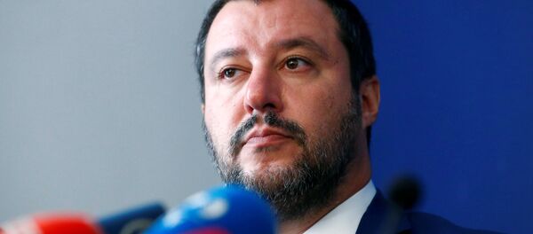Matteo Salvini, ministro del Interior italiano - Sputnik Mundo