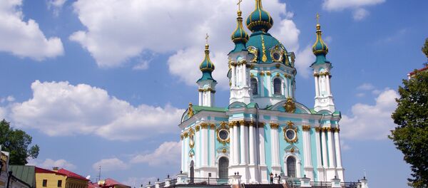 La iglesia de San Andrés en Kiev - Sputnik Mundo