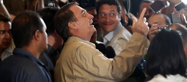 Jair Bolsonaro, candidato a la presidencia de Brasil - Sputnik Mundo
