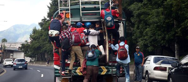 Migrantes hondureños - Sputnik Mundo