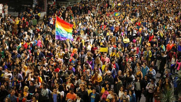 Movimiento LGBT en Uruguay (Archivo) - Sputnik Mundo