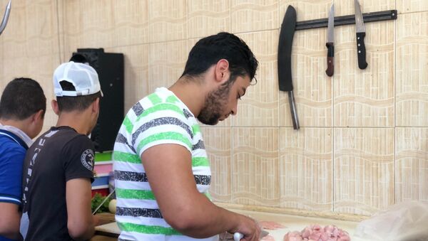 Refugiados sirios en el Líbano - Sputnik Mundo