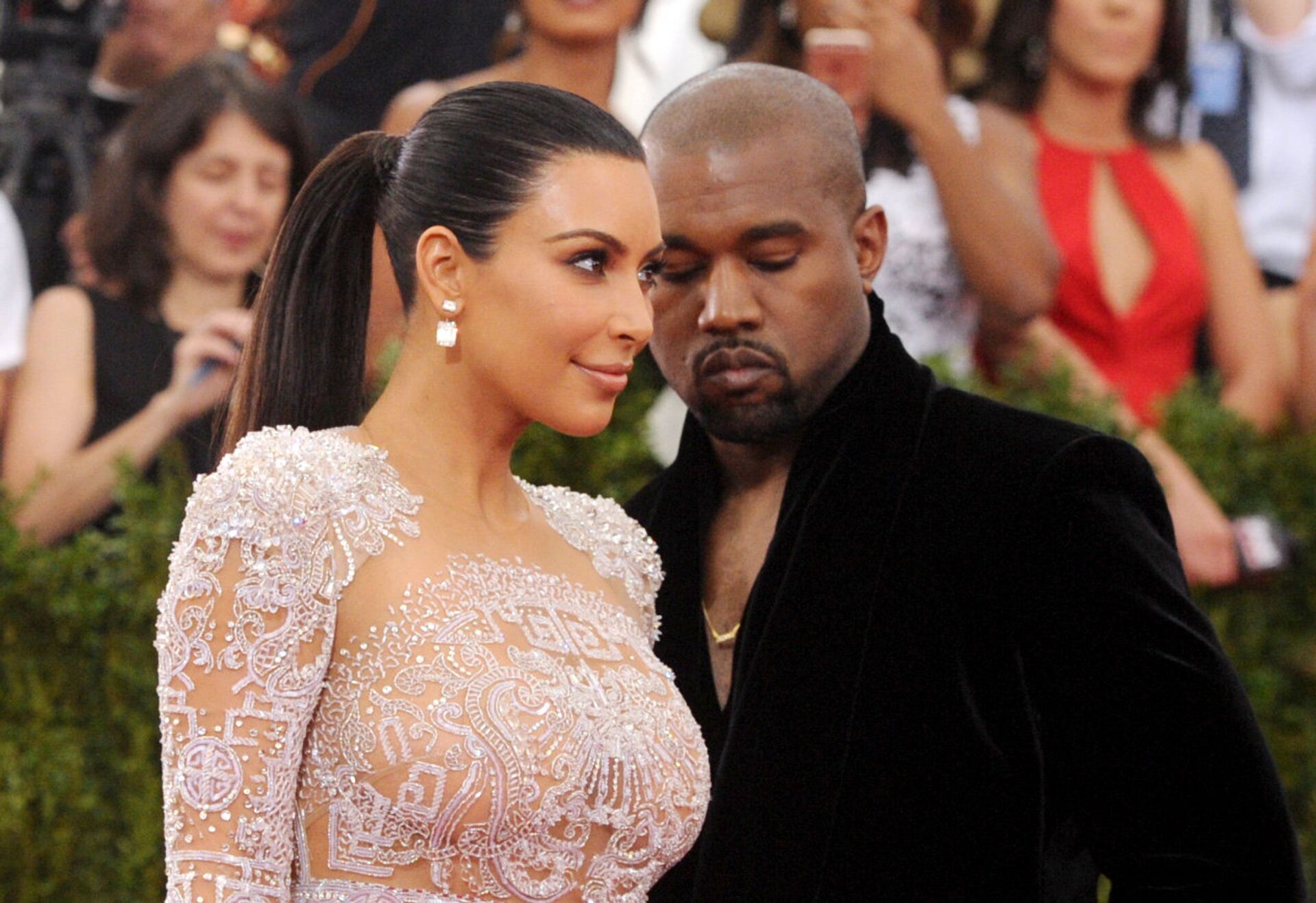 Kim Kardashian y Kanye West (archivo) - Sputnik Mundo, 1920, 28.12.2022