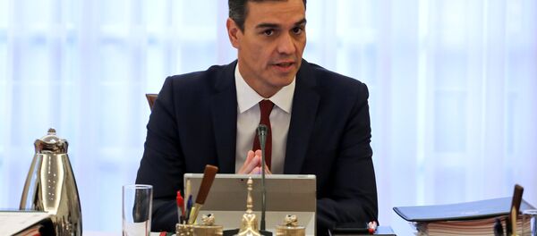 El presidente del Gobierno español, Pedro Sánchez - Sputnik Mundo