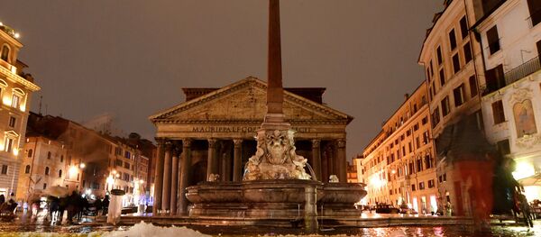 Roma, después de lluvias y granizo fuertes - Sputnik Mundo