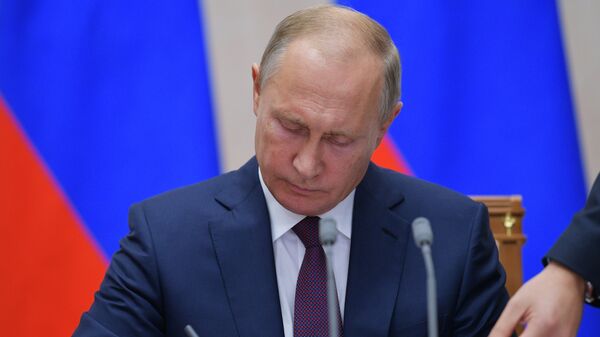 Vladímir Putin, presidente de Rusia - Sputnik Mundo