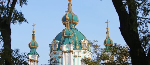 Una iglesia en Kiev (imagen referencial) - Sputnik Mundo