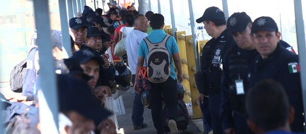 Migrantes de América Central en México - Sputnik Mundo