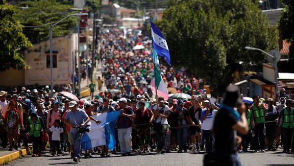 Migrantes de América Central en México - Sputnik Mundo