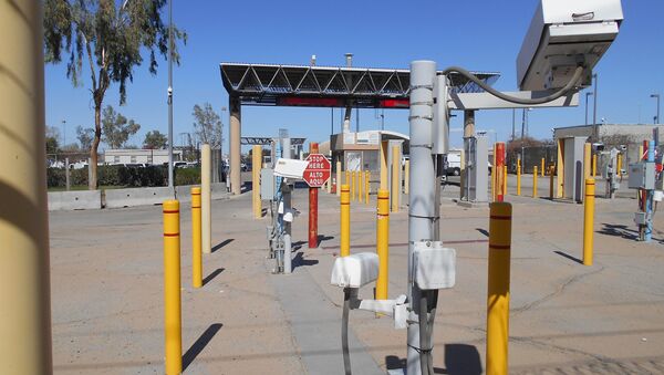 La aduana internacional entre San Luis Río Colorado, Sonora y San Luis, Arizona - Sputnik Mundo