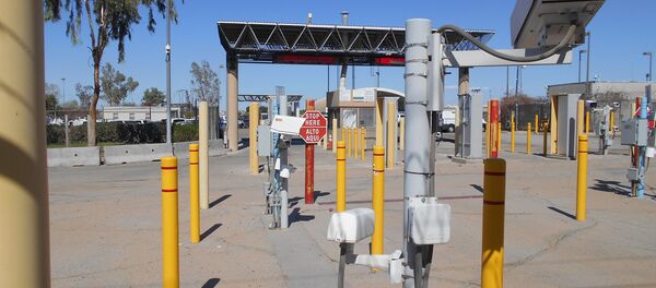 La aduana internacional entre San Luis Río Colorado, Sonora y San Luis, Arizona - Sputnik Mundo