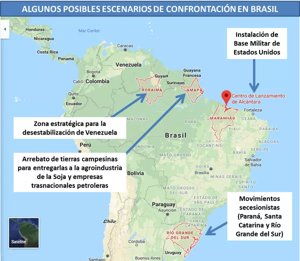 Algunos posibles escenarios de confrontación en Brasil Algunos posibles escenarios de confrontación en Brasil - Sputnik Mundo