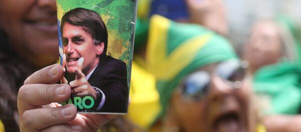 La imagen de Jair Bolsonaro - Sputnik Mundo