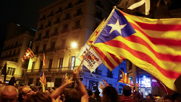 Estelada, bandera independentista de Cataluña - Sputnik Mundo