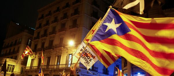 Estelada, bandera independentista de Cataluña - Sputnik Mundo