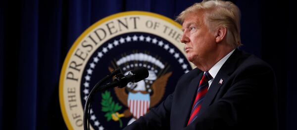 Donald Trump, presidente de EEUU - Sputnik Mundo