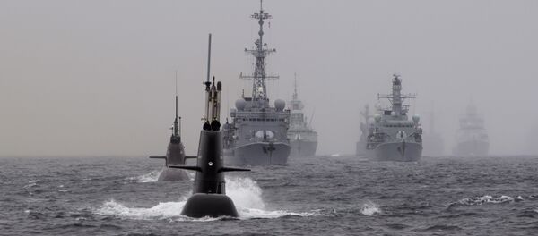Ejercicios antisubmarinos de la OTAN (archivo) - Sputnik Mundo