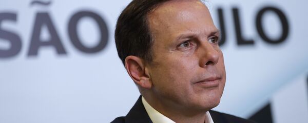 Joao Doria, gobernador del estado de Sao Paulo - Sputnik Mundo