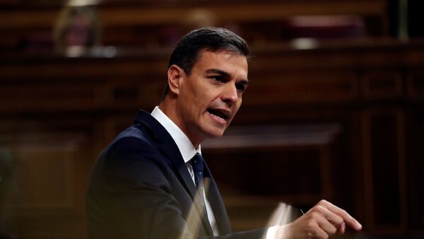 Pedro Sánchez, el presidente del Gobierno de España - Sputnik Mundo